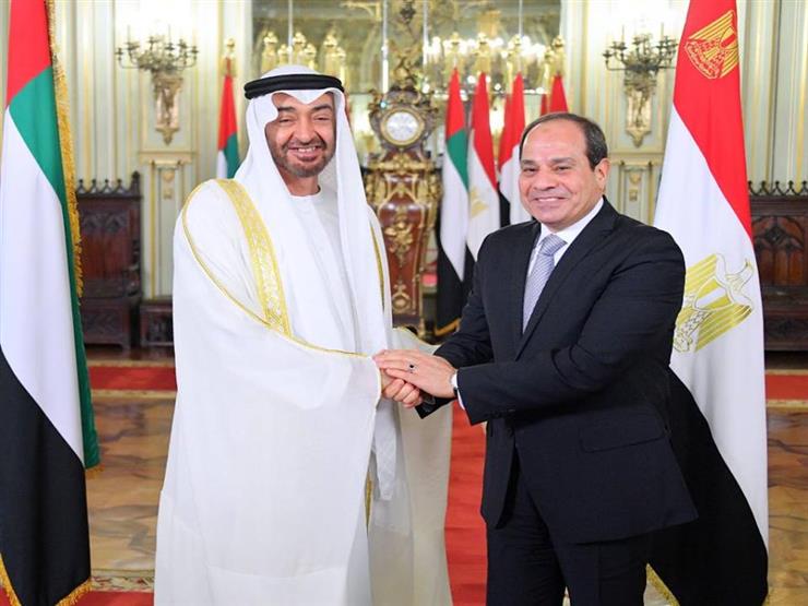 محمد بن زايد والسيسى محمد بن زايد والسيسى